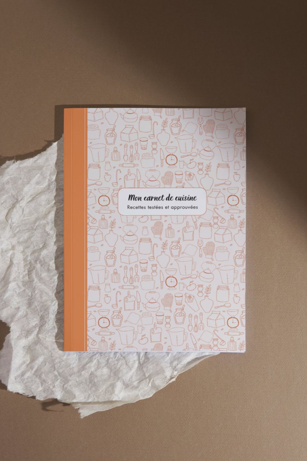 Carnet de recettes à compléter | Mon journal de recettes testées et approuvées