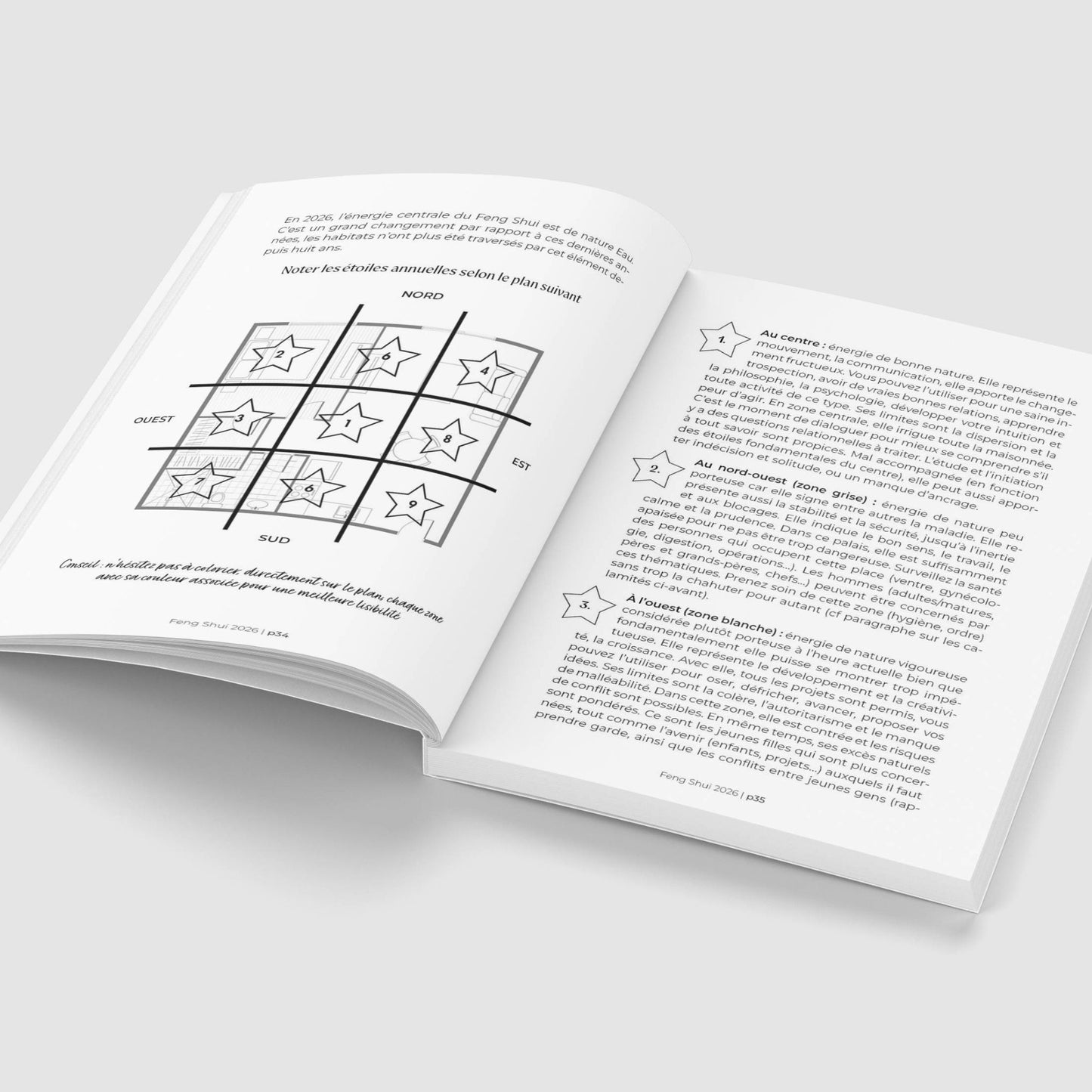 Livret annuel Feng Shui 2026 - Optimisez votre maison et votre vie - Horoscope chinois année du Cheval de Feu