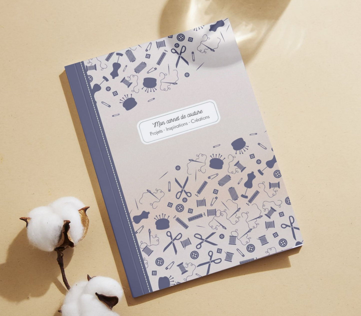 Carnet de couture à remplir | Journal de suivi pour les projets couture