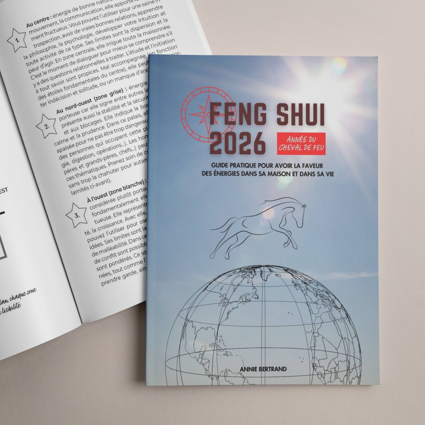 Livret annuel Feng Shui 2026 - Optimisez votre maison et votre vie - Horoscope chinois année du Cheval de Feu